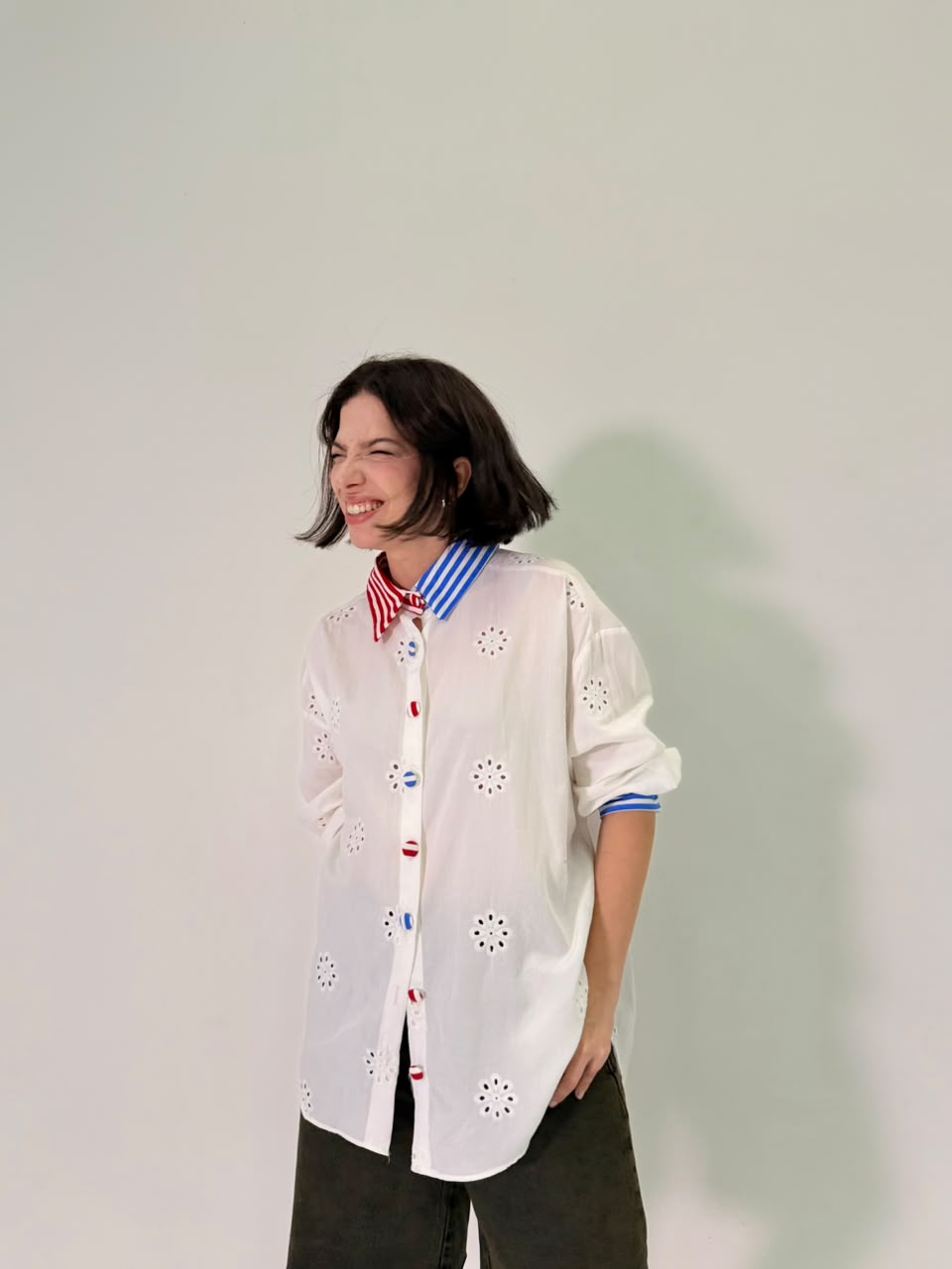Camisa richelieu